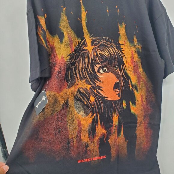 Darc Sport x Berserk Casca Oversized Premium Tee Shirt Top Men Size Small NWT - Picture 8 of 14